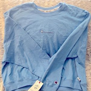 Extra large blue champion sweatshirt